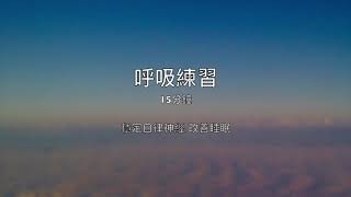 呼吸放鬆練習15分鐘穩定自律神經 幫助睡眠 [upl. by Raji]