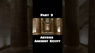 Abydos Egypt Part 3 explorepage temple [upl. by Avram]