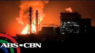 UKG Sunog sa LPG plant sa Batangas posibleng umabot pa ng Martes [upl. by Ihcekn]