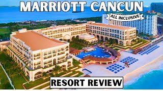 2024 Marriott Cancun AllInclusive Resort Review [upl. by Nosnhoj]