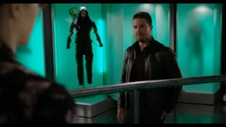 Olicity  Arrow  4x15 Pt5  Samantha finds out Oliver is the green arrow [upl. by Kery]