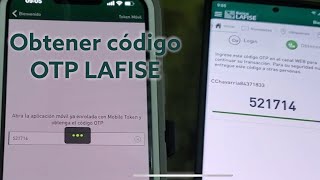 Cómo obtener Código OTP al cambiar de teléfono en LAFISE BANCENTRO [upl. by Malkin]