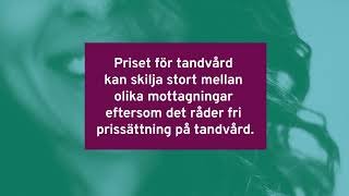 Så här enkelt jämför du priserna för tandvård [upl. by Hewes]