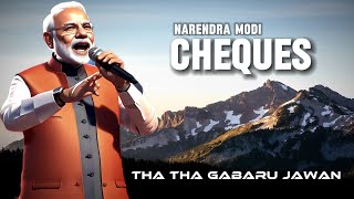 CHEQUES Song Narendra Modi Ai Cover  Cheque Shubh cheques aicover shubh narendramodiaisong [upl. by Leaw308]