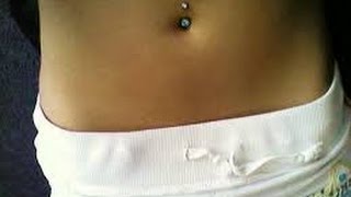 How I Pierced My Belly Button again [upl. by Ssyla]