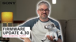 Sony  aibo™ Robotic Puppy – 430 Update Overview [upl. by Gabriella]