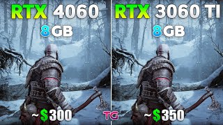 RTX 4060 vs RTX 3060 Ti  Test in New Games 2024 [upl. by Ursola561]