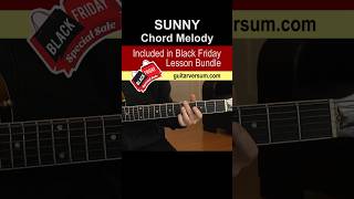 SUNNY  Jazz Guitar Lesson  TAB shorts [upl. by Prisca]