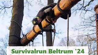 Survivalrun Beltrum 2024  Thom van Cappellen 1ste plek [upl. by Farhi]