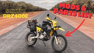 DRZ400E  The ULTIMATE Lightweight Adventure Bike [upl. by Eibber229]