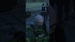 bro took off his badge to fight me trolling gta5 [upl. by Dur251]