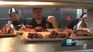 New BBQ restaurant opens in downtown Sac [upl. by Anaitsirhc]