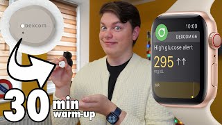 Dexcom G7 updates 30 min warmup time and directtowatch [upl. by Aicilec]