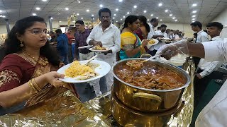 Special Nonveg Buffet  Lavish Indian Wedding Ceremony  Indian Marriage Food  Amazing Food Zone [upl. by Slohcin]