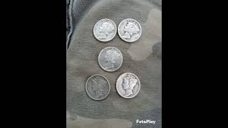 XP LANE 38 5 MERCURY DIMES [upl. by Aremmat312]