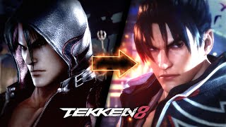 Tekken 7 to Tekken 8 Changes  Jin Kazama [upl. by Jenna]