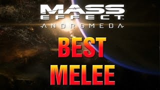 Mass Effect Andromeda BEST Melee Weapon Ultra Rare Asari Sword Vs Kett Carfalon GUIDE [upl. by Norrek619]