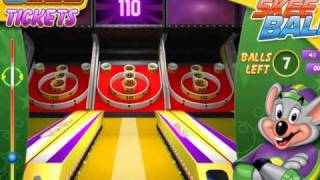 Chuck E Cheese Skee Ball Online Game [upl. by Nagle327]