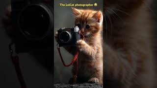 The LeiCat photographer kitten cat leica photography [upl. by Anabel]