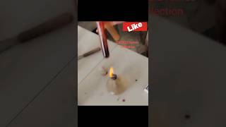 Chromyl chloride test chemistry science experiments [upl. by Anaoy105]