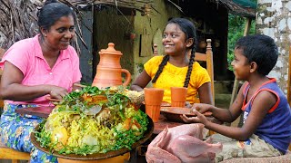 chicken maqluba rice I give my children Maqluba rice as a special meal village kitchen recipe [upl. by Hermann]