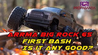 NEW Arrma BIG Rock 6s First Run And Impressions [upl. by Keyek]