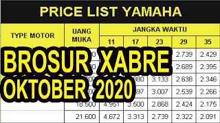 BROSUR YAMAHA XABRE OKTOBER 2020 [upl. by Oinotnanauj609]