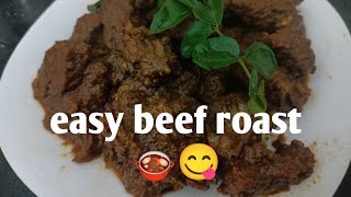 easy and tasty beef roast recipe 😋🍲 [upl. by Notneb]