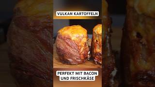 Gegrillte Vulkan Kartoffeln  Knaller Beilage für dein nächstes BBQ kartoffel bacon shorts [upl. by Haimrej592]