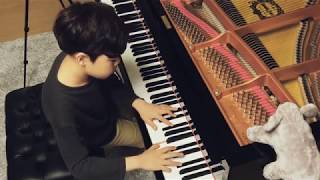 너의 이름은 스파클 피아노  Kimi no na wa OST  Sparkle Piano Coverarr theishter  박지찬 연주  9 years old [upl. by Ahsrats]