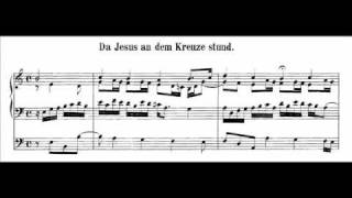 JS Bach  BWV 621  Da Jesus an dem Kreuze stund [upl. by Turro]