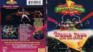 Mighty Morphin Power Rangers  World Tour Live On Stage Full [upl. by Yeltsew]