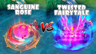 Vexana Twisted Fairytale VS Sanguine Rose Skin Comparison [upl. by Miarfe271]