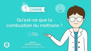 ⌚🧪 Questce que la combustion du méthane  ‖ Physiquechimie ‖ Collège [upl. by Eelibuj]