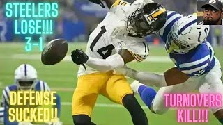 PITTSBURGH STEELERS vs INDIANAPOLIS COLTS POST GAME PODCAST [upl. by Kemppe]