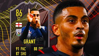 LEVEL 30 ⭐ 86 STORYLINE GRANT PLAYER REVIEW  FIFA 22 ULTIMATE TEAM [upl. by Shelley370]