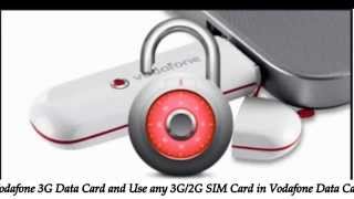 Unlock Vodafone 3G Dongle or Data Cards [upl. by Fiore]