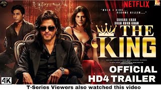 King  Official Trailer  Shah Rukh Khan Suhana Khan Abhishek Bachchan  Teaser trailer update [upl. by Zetrok134]