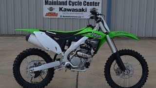 7599 2016 Kawasaki KX250F Overview and Review [upl. by Idac]