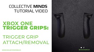 How To Attach Setup and Remove Your Xbox One Trigger Grips [upl. by Delora]