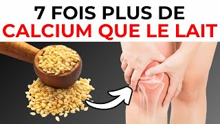 7 Aliments qui Contiennent Plus de Calcium que le Lait Renforcez vos Os [upl. by Farnham]