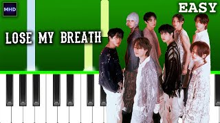 Stray Kids  Lose My Breath Feat Charlie Puth Piano Tutorial [upl. by Bollen]