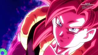 LBSS4 Gogeta vs Xeno Dark Omega Shenron  Dragon Ball Heroes Ultra God Mission [upl. by Isoais]