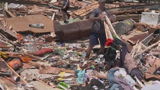 Valley View in a state of shock and pain after disastrous tornado on Saturday night [upl. by Sale]