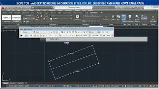 114 DIMTOOL DIMALI or DAL ALIGNED DIMENSION COMMAND AUTOCAD [upl. by Lerrud916]