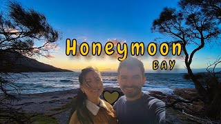 Tasmania day 1314  Honeymoon at Honeymoon bay ❤️ [upl. by Tammie]