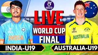 India vs Australia U19 World Cup Final  U19 World Cup Live Commentary  IND U19 vs AUS U19 Live [upl. by Liahkim688]