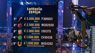 Lotteria Italia 2024 ecco i biglietti vincenti dai primi cinque premi a quelli di terza [upl. by Rachelle]