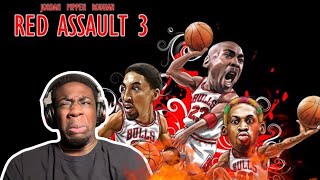 RODMAN SHOOTING 3sJORDAN PIPPEN RODMAN RED ASSAULT 3Mekhi Reaction Video [upl. by Emilio]