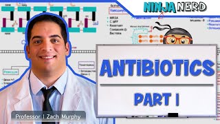 Antibiotics Cell Wall Synthesis Inhibitors Part 1 [upl. by Lais]